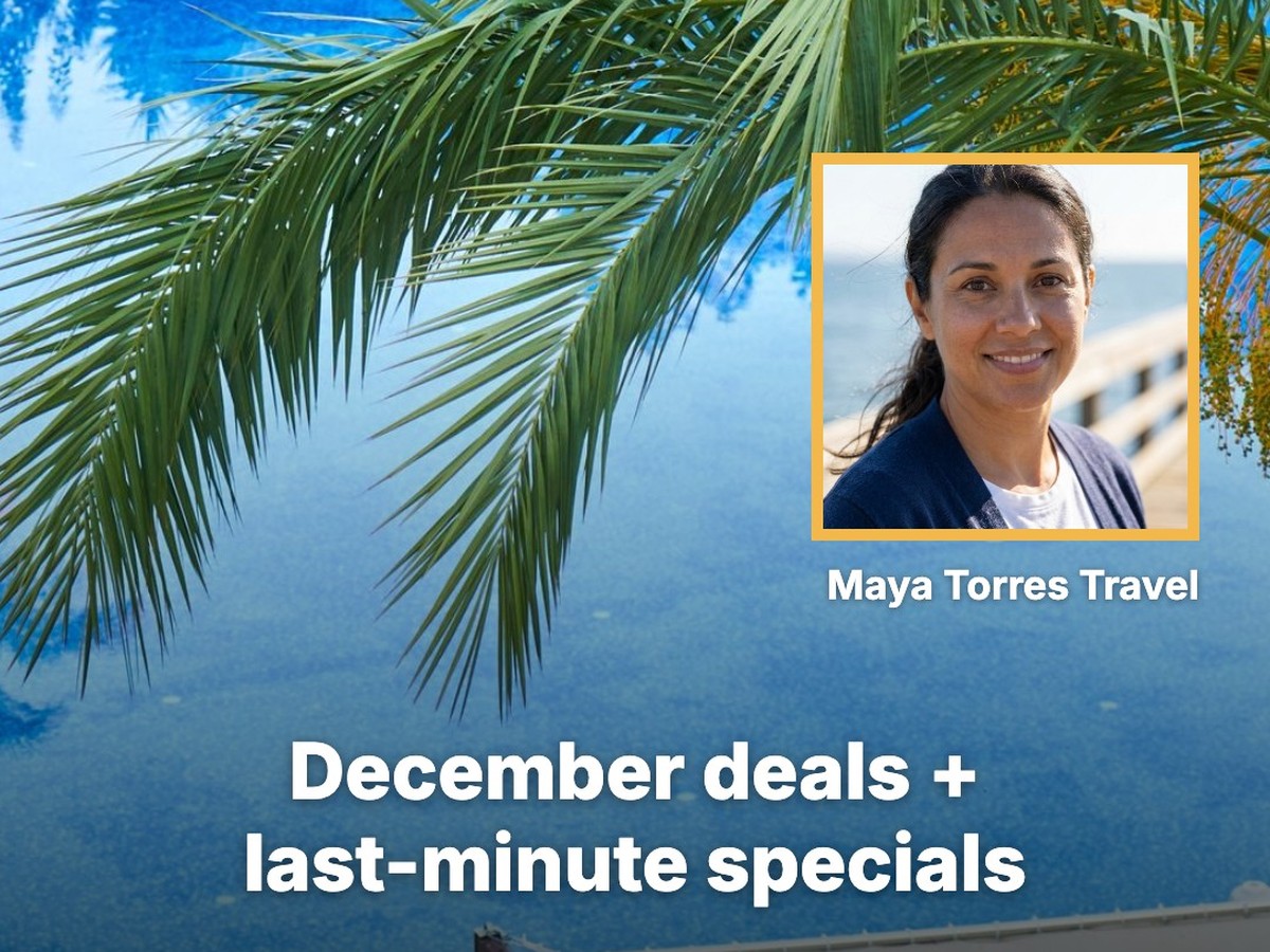 Sample: this month's deals and last-minute specials